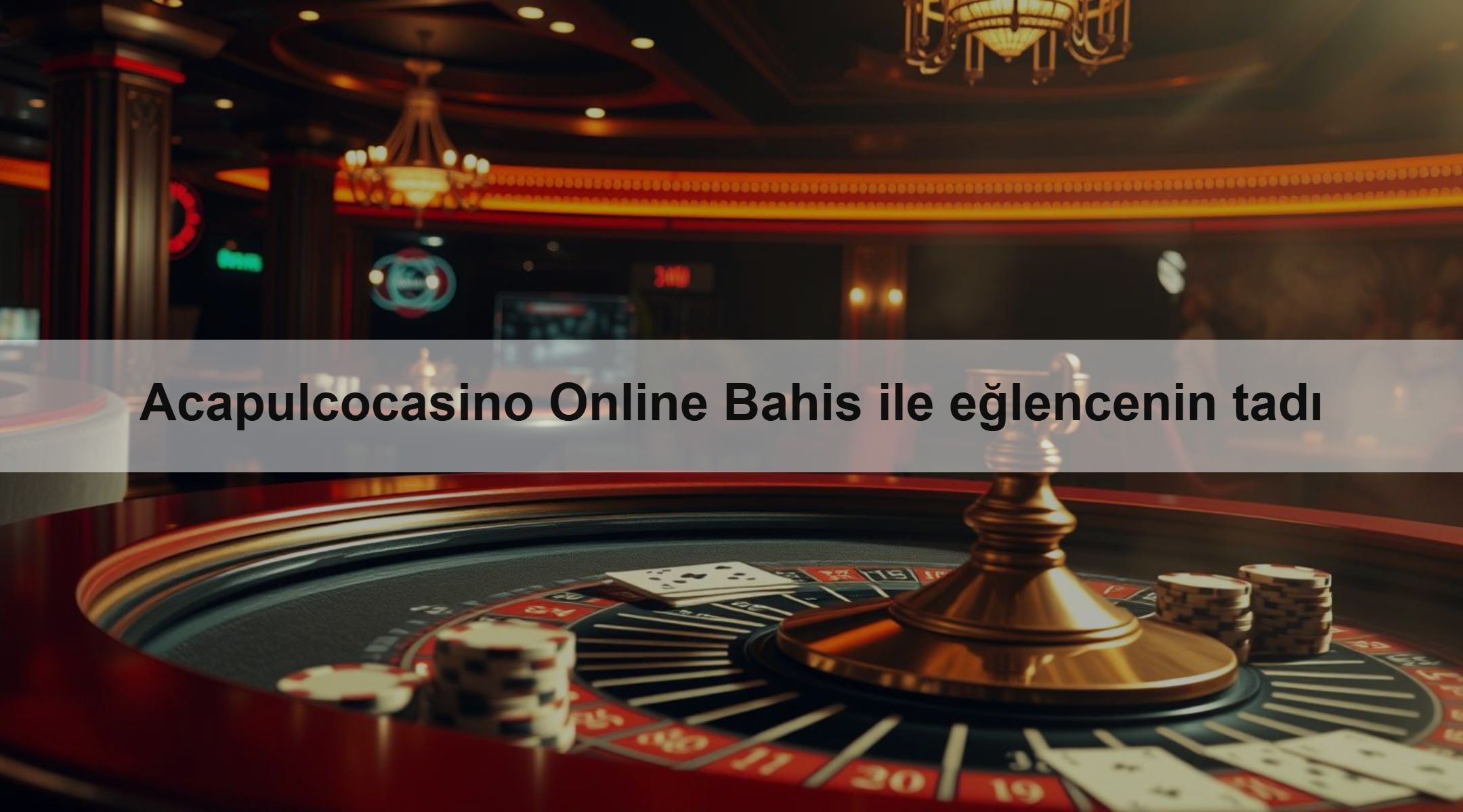 Acapulcocasino Online Bahis ile eğlencenin tadı