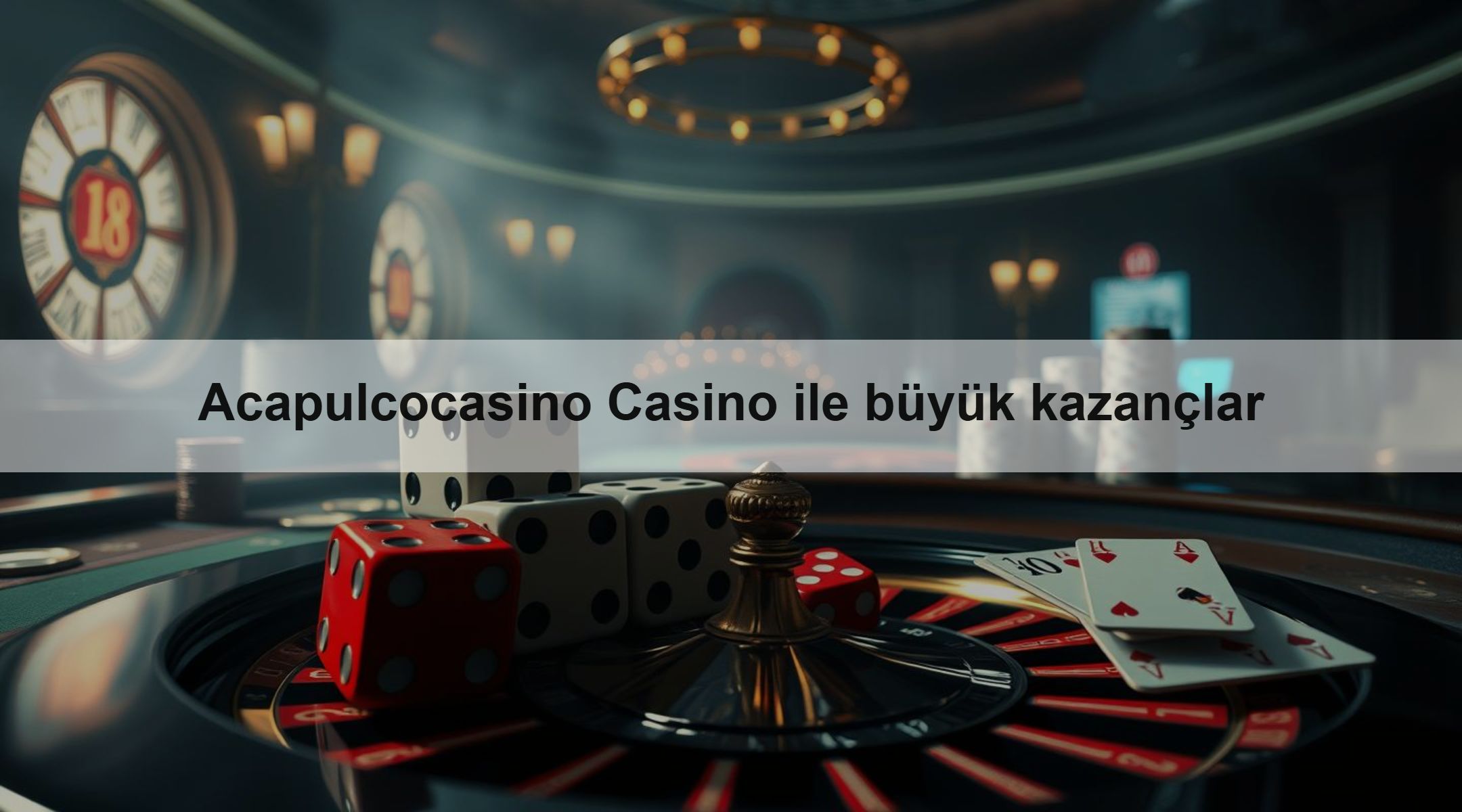 Acapulcocasino Casino ile büyük kazançlar