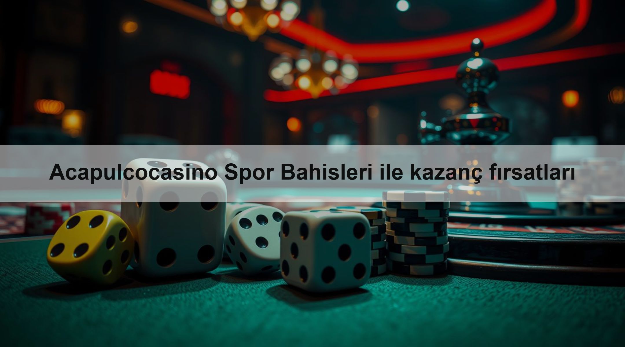 Acapulcocasino Spor Bahisleri ile kazanç fırsatları
